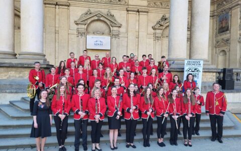 Dechový orchestr ZUŠ Chlumec nad Cidlinou (Tschechien)